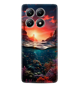 Xiaomi Redmi Note 14 Pro Plus Kılıf Boutique Baskılı Resimli Okyanus Pcode -067