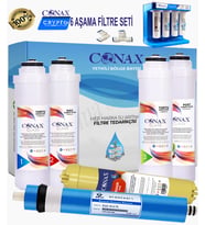 Conax Crypto Su Arıtma Cihazı 6 Aşamalı filtre Seti