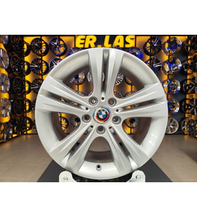4 Adet BMW ORIJINAL 7.5*17 5*120 ET37 72.6 SILVER JANT REVİZE EDİLMİŞ (Takım)