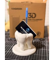 3D Baskı Diş Hekimi Masa Üstü Organizer  Klinik Dekoru & Kalemlik