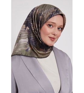 Levidor Kristal Eşarp D1 Lacivert