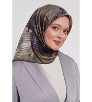 Levidor Kristal Eşarp D1 Lacivert