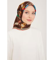85 Armine Twill İpek Eşarp 9141D