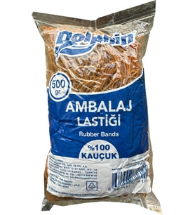 Dolphin Kauçuk Ambalaj Paketleme Lastiği - Çap : 70 mm. - 500 Gr. Paket