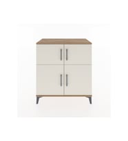 Hyperion Şifonyer 2 Raflı 4 Kapaklı 88x44x96 Çam-Aytaşı