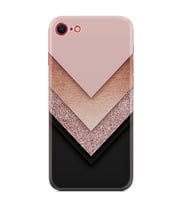 Apple iPhone 5 6 7 8 Plus Se XR Kılıf Desemli Silikon Great Marble 1405
