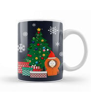 Kenny Around The Christmas Tree South Park Kupa Bardak Porselen
