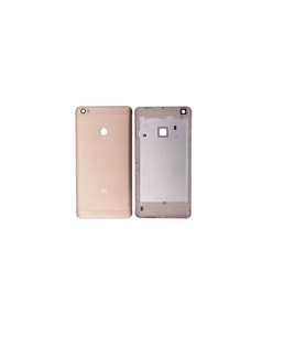 Xiaomi Mi Max Uyumlu Kasa Kapak ( Pil Kapağı ) Gold