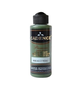 Cadence Premium Akrilik Boya 120 ml. 8020 Avcı Yeşili 