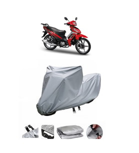 Motoran ZS 100  Gri Motosiklet Brandası ARKA ÇANTA UYUMLU DEĞİLDİR