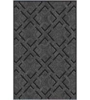 Eliana Home Baskılı, Yıkanabilir Kaymaz Taban Salon Halısı LNA0030-SD1001 100x150 cm (Gri)
