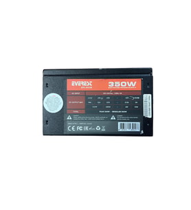 EVEREEST 350 WATT POWER SUPPLY SİYAH KASA 12 CM FANLI GÜÇ KAYNAĞI (2 EL YENİLENMİŞ ÜRÜN)