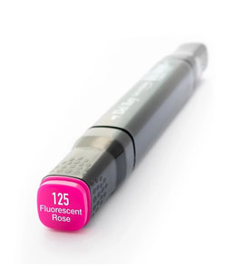 DEL REY TWIN MARKER F125 FLUORESCENT ROSE