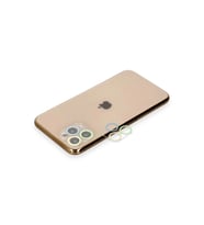 Newface Apple iPhone 11 Pro Renkli Kamera Lens Koruma Cam - Yeşil-Sarı