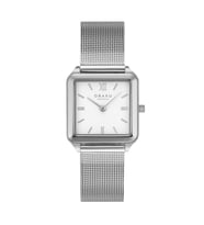 Obaku Denmark V309LXCWMC Quartz Hasır Gri Safir Cam 26 mm Kadın Kol Saati