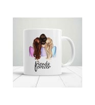 Kişiye Özel Friends Forever Baskılı Kupa