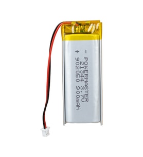 Powermaster 3.7 Volt 900 Mah Lityum Polimer Şarjlı Pil 9X20X50 mm Akıllı Saat Kulaklık Pili