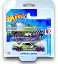 Hot Wheels - Nissan Skyline Rs [Kdr30] - Hw J-Imports 1/10 - Htd06 - Short Card - Yeşil Metalik - Ma (Çok Renkli)