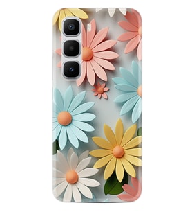 Infinix Hot 60 Kılıf Boutique Baskılı Resimli Güzel Çiçekler Pcode -020