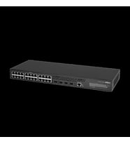 Dahua As5500-24gt4xf, 24 Port Gigabit, 4 Port 10g Sfp, L3 Yönetilebilir, Rack Mount Switch