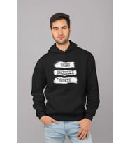 Viking Valhalla North Kapüşonlu Sweatshirt – Erkek Unisex Hoodie (Siyah)
