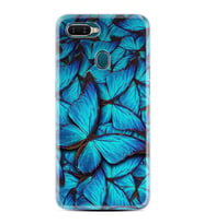 Oppo A5S A15 A16 A54 A55 A73 A74 Kılıf Desemli Silikon Owl 1351