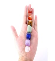 7 Çakra Doğal Taş ( Akik - Jasper - Kaplan Gözü - Lapis - Aventurin - Kristal Kuvars - Ametist )