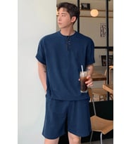 Erkek Oversize T-Shirt Şort Takım Rahat Yazlık Kombin