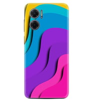 Xiaomi Redmi Note 11E Kılıf Silikon Desen Özel Seri Renk Cümbüşü 1631
