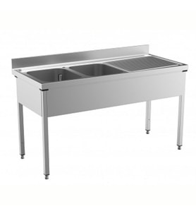 Electrolux Professional 2 Evyeli Tezgah (400x500 Mm), Damlalık Sağda - 1600 Mm SL216DN