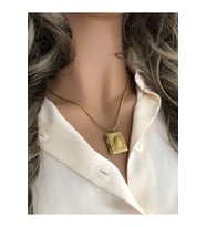 Kitap Şeklinde Kapaklı 316L Paslanmaz Çelik Gold Renk Resim Konulabilen Kadın Kolye (Gümüş)