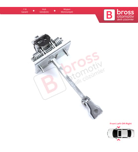 Citroen DS5 2011-2018 9670813380 İçin Ön Sağ veya Sol Kapı Gergi Yayı
