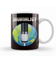 Journalist Reporter Interview Author Writer Journalism Media Kupa Bardak Porselen