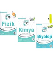 Palme Yayıncılık TYT Fizik Kimya Biyoloji Soru Kitabı Seti Yeni
