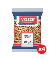 Yazar Koçbaşı Nohut 900 Gr. x 4 Adet