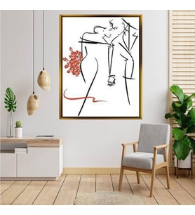 Altın  Çerçeveli tablo n1441