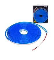 12V Neon Led 6X12 Mavi Işık 5Mt