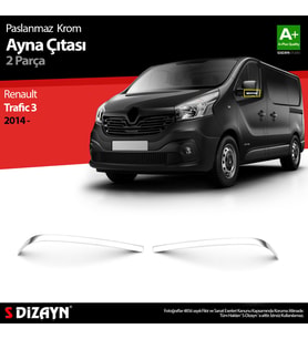Renault Trafic Krom Ayna Çıtası 2 Prç. 2014-2020