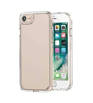 Coverzone iPhone SE 2022 ?le Uyumlu K?l?f Transparan Z-Coss GlassElegance TPU Tam Koruma Arka Kapak ?effaf Renk