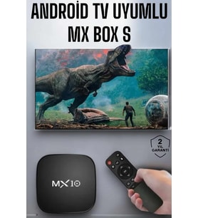 4K TV Uyumlu HD Çözünürlüklü Mx Box S 8 GB
