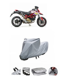 Ducati Hypermotard 1100  Gri Motosiklet Brandası ARKA ÇANTA UYUMLU DEĞİLDİR