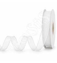 Organze Kurdele 10 mm Beyaz