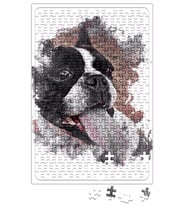 Frenchies Pug Köpek Puzzle 240 Parça Yapboz