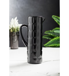Arkilik Allegra 1,5 Lt Siyah Sürahi (Buzdolabı Kapak Rafına Sığar)