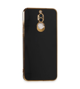 Huawei Mate 10 Lite Kılıf Volet Silikon - Siyah