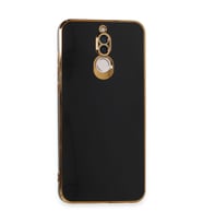 Huawei Mate 10 Lite Kılıf Volet Silikon - Siyah