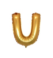 Folyo balon harf u altın 40 inc p1-