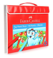 Faber-Castell 24 Renk Çantalı Pastel Boya
