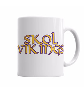 Vikings Skol Kupa Bardak Porselen