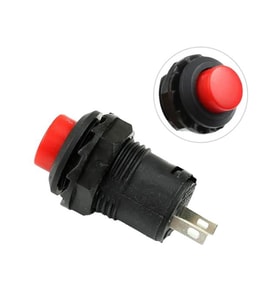 Powermaster IC-185 D 12 Mm Kalıcılı 2 Pin Plastik Buton